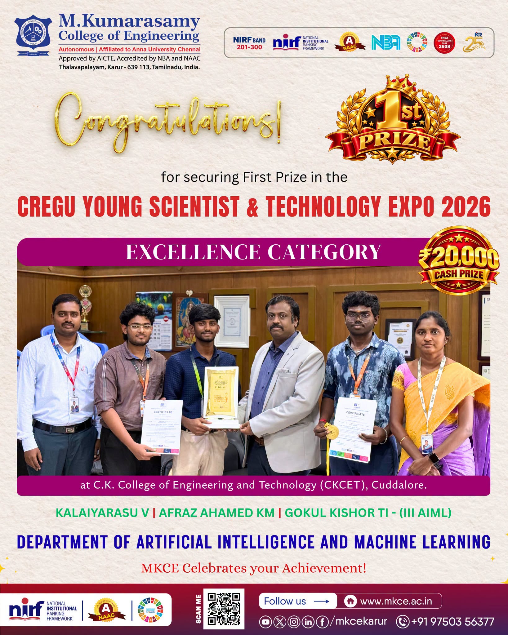 A VICTORY OF INNOVATION! | MKCE MAKES IT BIG! 